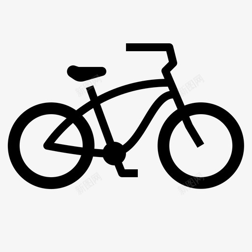 自行车26号自行车加油图标svg_新图网 https://ixintu.com 26号 加油 自行车
