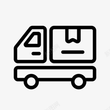送货包订单卡车图标图标