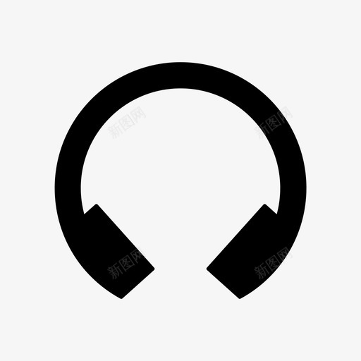 耳机音频电子产品图标svg_新图网 https://ixintu.com 声音 技术 电子产品 耳机 音频
