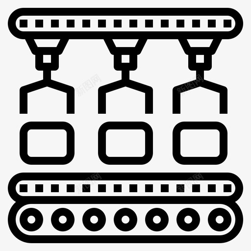 机械臂ai代表地球1线性图标svg_新图网 https://ixintu.com ai 代表 地球 机械 线性