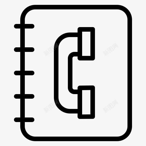 电话簿通讯149直拨图标svg_新图网 https://ixintu.com 电话簿 直拨 通讯149