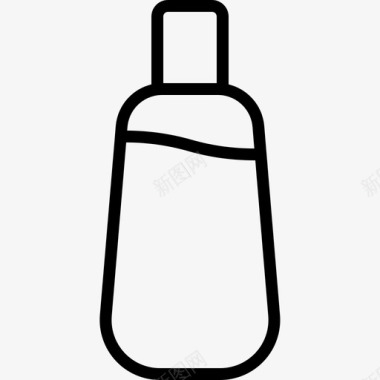 洗发水奶瓶清洁剂图标图标