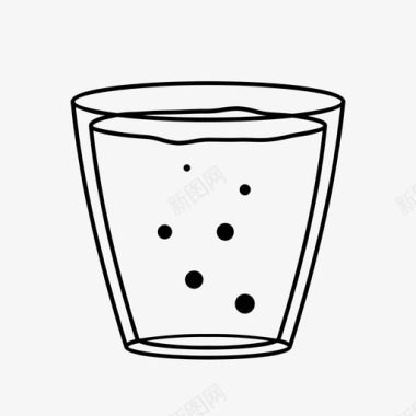 杯子饮料满杯的图标图标