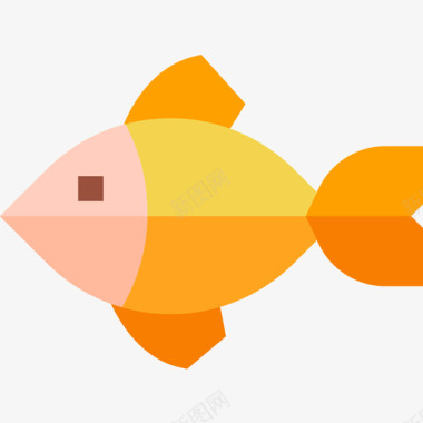 鱼荷兰33扁平图标图标
