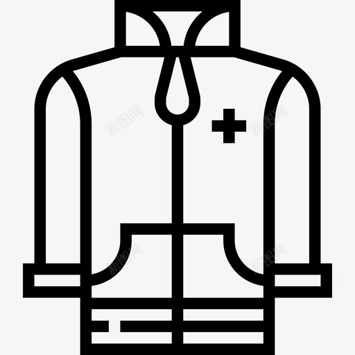 套头衫94号衣服直线型图标svg_新图网 https://ixintu.com 94号 套头 直线 线型 衣服
