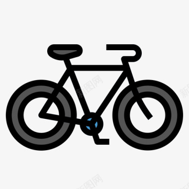 自行车28号自行车线颜色图标图标