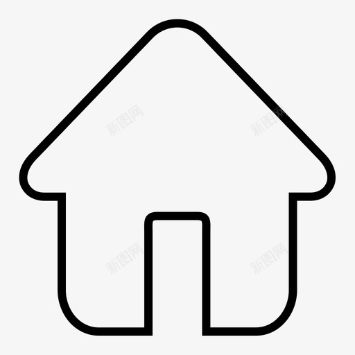 首页-未选中svg_新图网 https://ixintu.com 首页-未选中