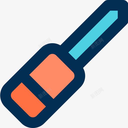 线纹螺丝刀工作工具图标svg_新图网 https://ixintu.com 工作 工具 线纹 螺丝刀