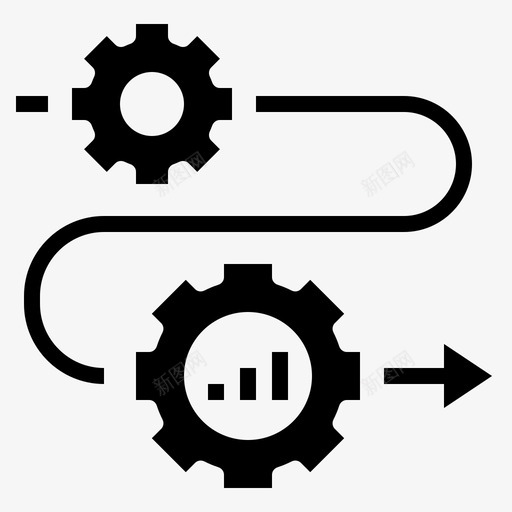 进化发展成长图标svg_新图网 https://ixintu.com 利润 及时 发展 成长 过程 进化 雕文