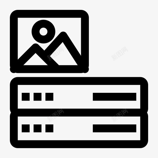 数据库照片图标svg_新图网 https://ixintu.com 图片 存储 数据库 数据库和服务器像素完善 服务器 照片