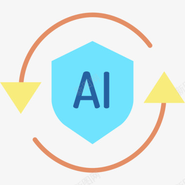 人工智能51平面图标图标