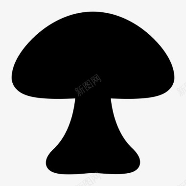 蘑菇厨师食物图标图标