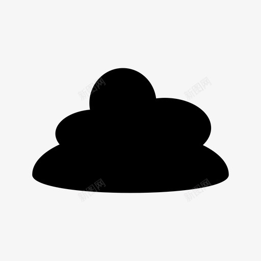 云服务器天空图标svg_新图网 https://ixintu.com 固体 天气 天空 存储 服务器