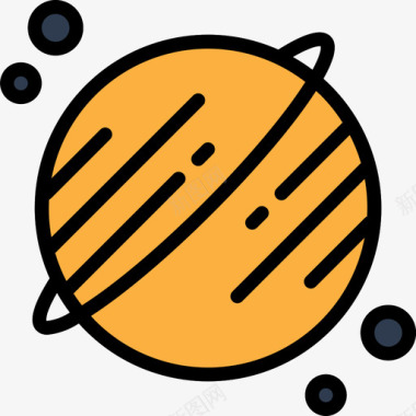 天王星106号空间直线颜色图标图标