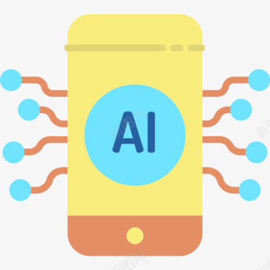 人工智能51平面图标图标