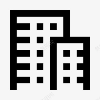 公寓大楼家图标图标