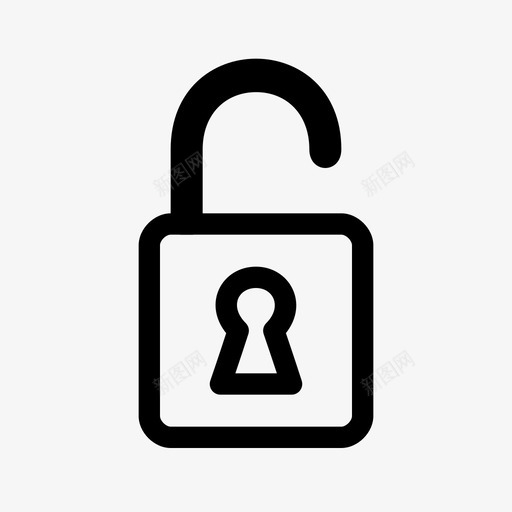 挂锁密码隐私图标svg_新图网 https://ixintu.com 保护 图标 安全 安全线 密码 挂锁 私人 隐私