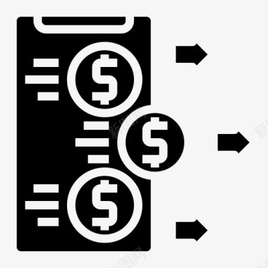 取款卡电脑图标图标