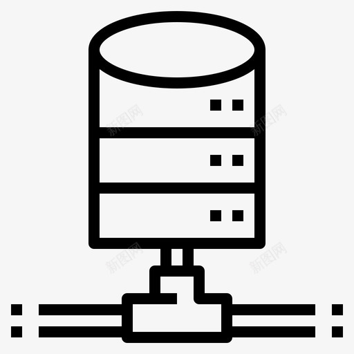 数据库文件和文件夹22大纲图标svg_新图网 https://ixintu.com 大纲 数据库 文件 文件夹