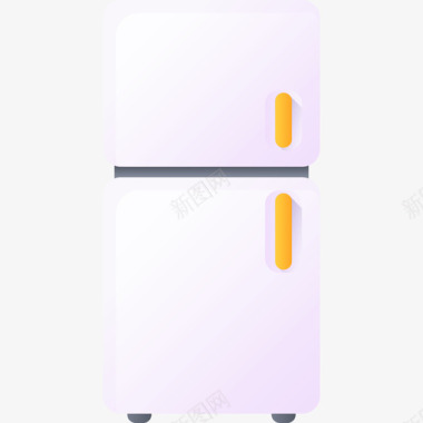 冰箱家具48彩色图标图标