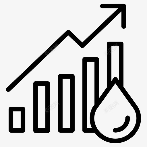 油价工业53线性图标svg_新图网 https://ixintu.com 工业 油价 线性