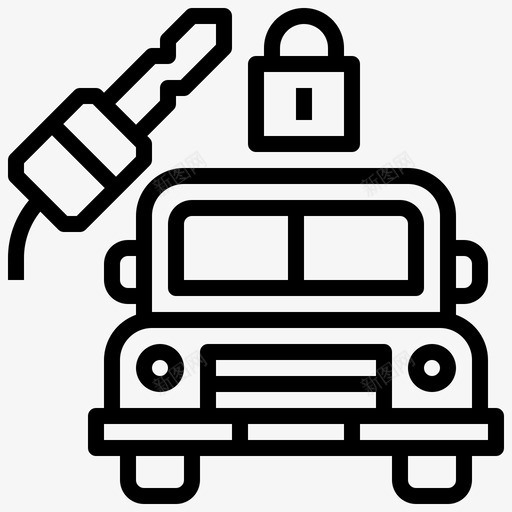 汽车钥匙电子产品遥控器图标svg_新图网 https://ixintu.com 汽车服务 汽车钥匙 电子产品 运输工具 遥控器