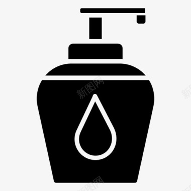 洗手液肥皂美容化妆品图标图标