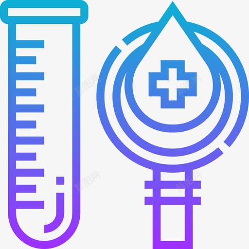 验血献血31梯度图标svg_新图网 https://ixintu.com 梯度 献血31 验血