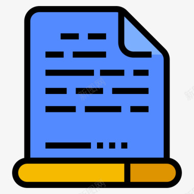 加载文件和文件夹24线性颜色图标图标