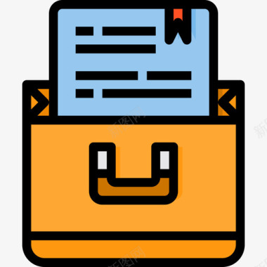 包文件和文件夹3线颜色图标图标