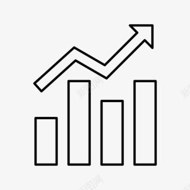 条形图箭头增加图标图标