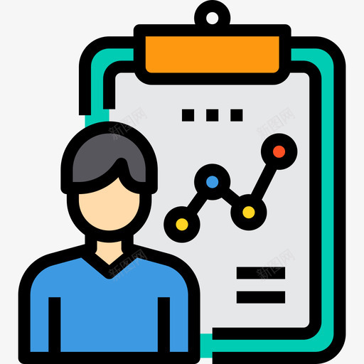 解决方案业务概念12线性颜色图标svg_新图网 https://ixintu.com 业务 概念 线性 解决方案 颜色