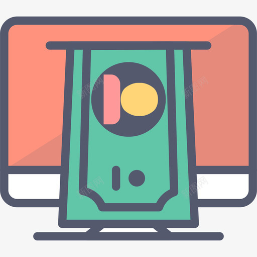 Atm营销seo21线性颜色图标svg_新图网 https://ixintu.com Atm 线性颜色 营销seo21