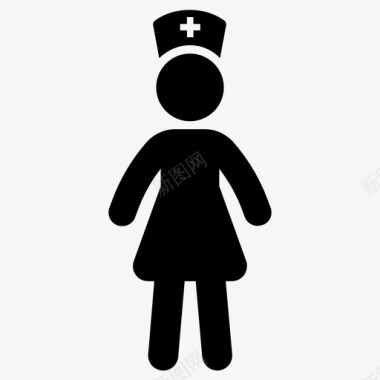 护士护理人员医生图标图标