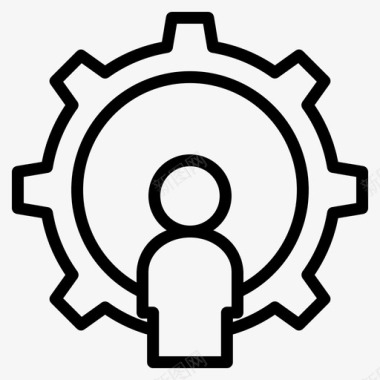 服务展览会工作图标图标