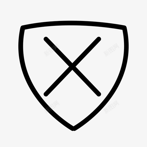 安全锁定保护图标svg_新图网 https://ixintu.com 保护 安全 安全防护 收集 锁定