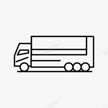 送货车商务车维多利图标图标
