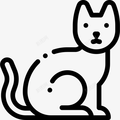 猫过敏17直系图标svg_新图网 https://ixintu.com 直系 过敏