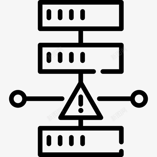 服务器网络犯罪21线性图标svg_新图网 https://ixintu.com 服务器 犯罪 线性 网络