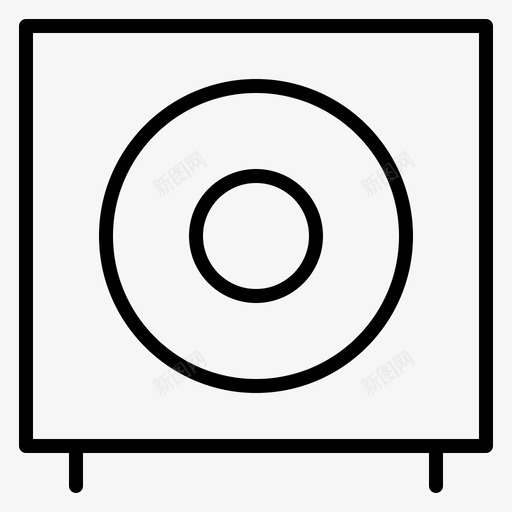 采购产品低音设备电子图标svg_新图网 https://ixintu.com 产品 低音炮 电子 计算机设备 设备 采购产品低音