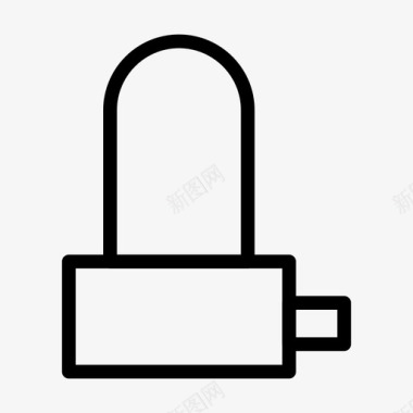 锁定安全接口基本常规行集合126图标图标