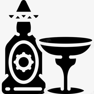 墨西哥龙舌兰酒16杯图标图标