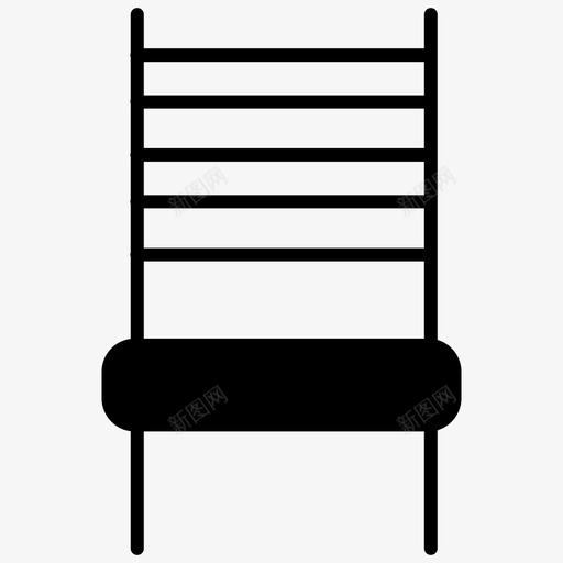 椅子家具装饰雕文图标svg_新图网 https://ixintu.com 家具 椅子 装饰 雕文