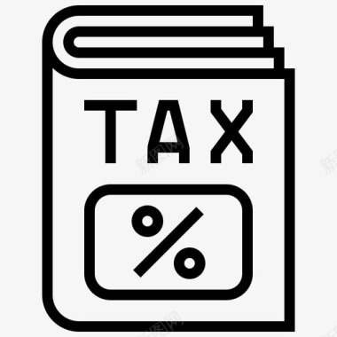 税收税收1直系图标图标