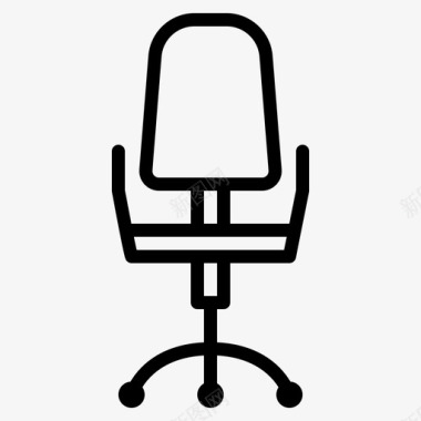 桌椅办公椅办公图标图标