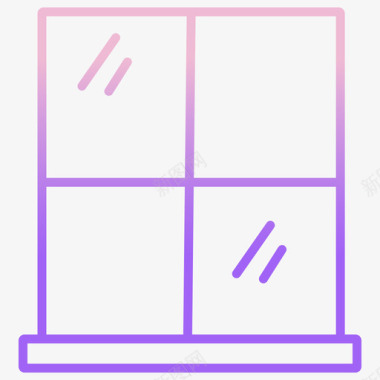 窗家具装饰2轮廓坡度图标图标