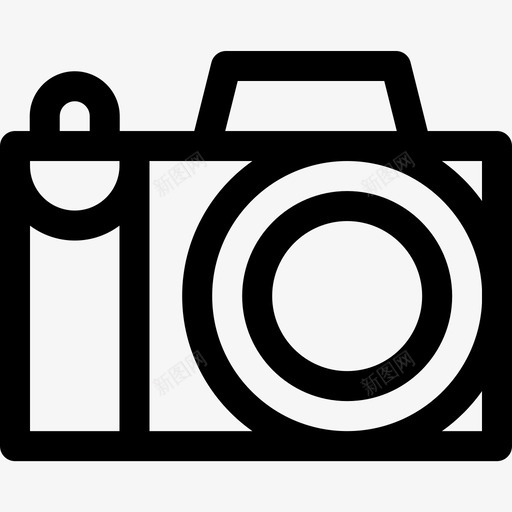 照相照相机摄影85线性图标svg_新图网 https://ixintu.com 摄影85 照相照相机 线性