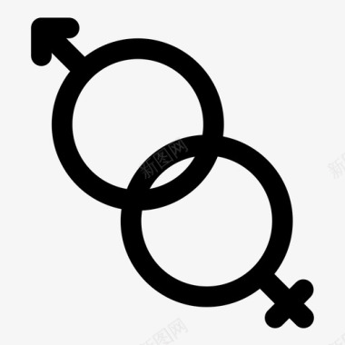 性别男孩女性图标图标