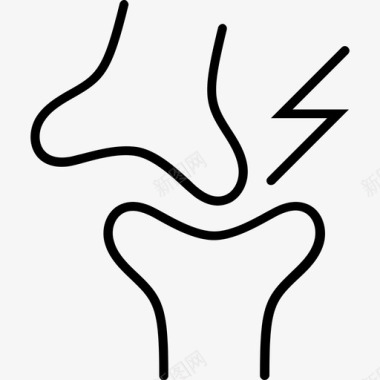 骨折损伤医学图标图标