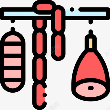火腿屠夫2原色图标图标